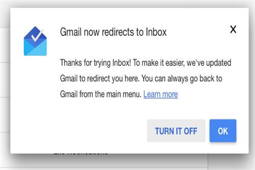 gmail inbox google inbox notification