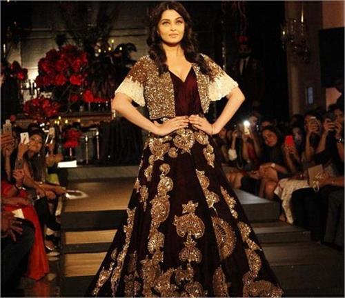 aishwarya did ramp walk after five years