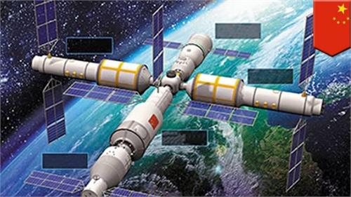 china s spacecraft attached to his lab