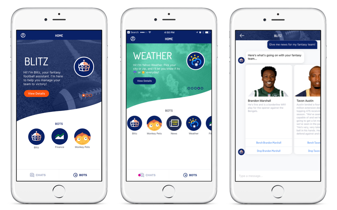yahoo brings all its bots together in one app