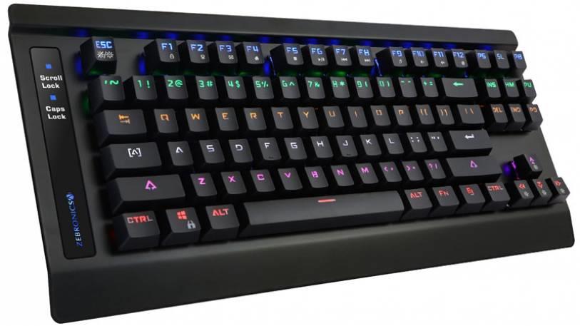 zebronics launches its first mechanical keyboard in india