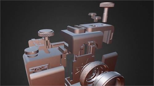 this camera made with 3d printed technique