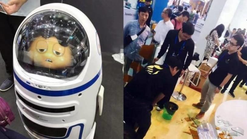 ਟੈੱਕ ਫੇਅਰ ''ਚ ਰੋਬੋਟ ਨੇ ਆਦਮੀ ਨੂੰ ਕੀਤਾ ਜ਼ਖਮੀ, ਸੋਸ਼ਲ ਮੀਡੀਆ ''ਤੇ ਵਾਇਰਲ ਹੋਈਆਂ ਤਸਵੀਰਾਂ