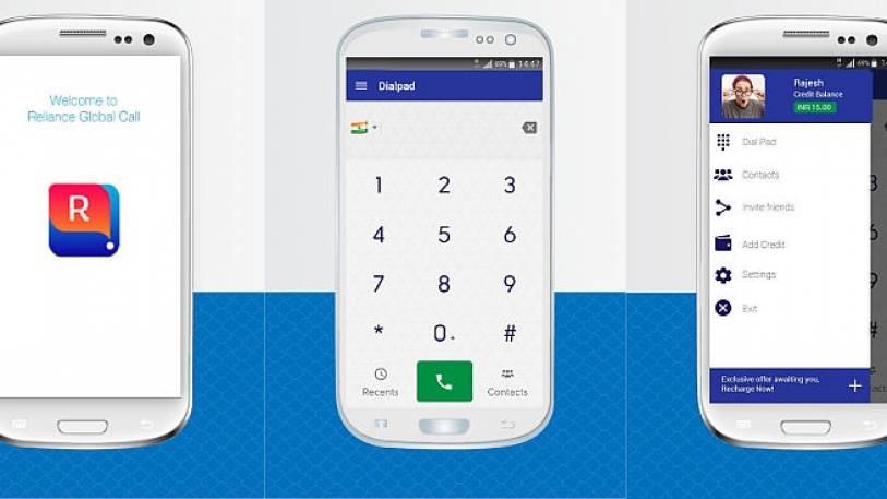 reliance global launches international calling app