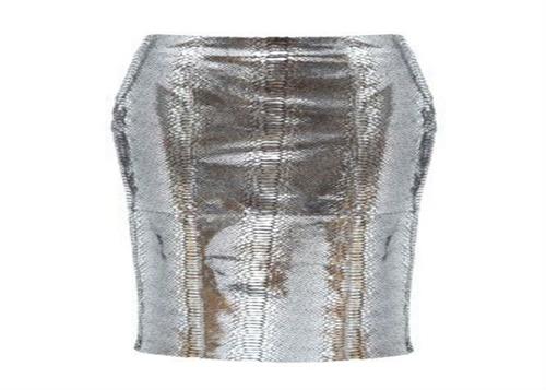 fashion metallic skirt