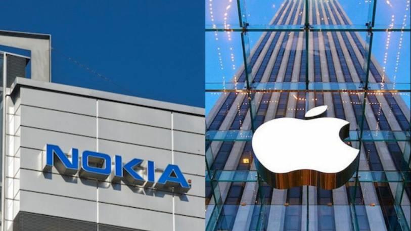 apple and nokia are fighting about patents