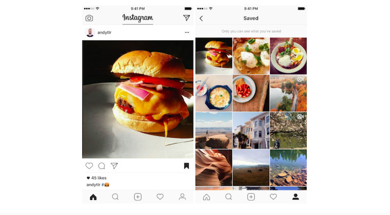 instagram bookmarks will let you save a post for later