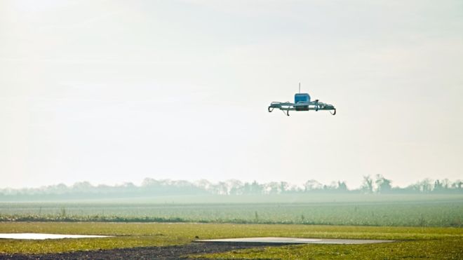 amazon makes first drone delivery