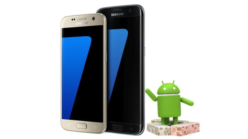 samsung galaxy s7 galaxy s7 edge to receive android 7 1 1 nougat update in january