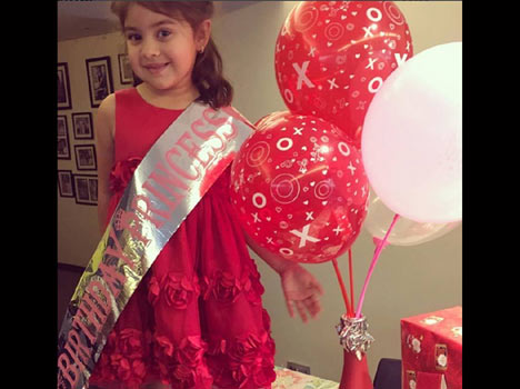 see pictures of actress lara dutta four year old daughter