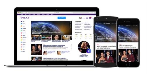 yahoo gives new content on its news app and homepage