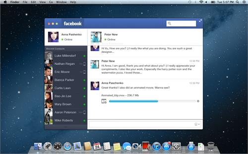 facebook is making a new messenger app for mac