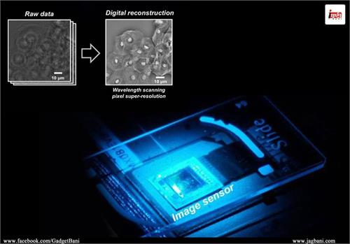 a new sensor turns old microscopes into super resolution devices