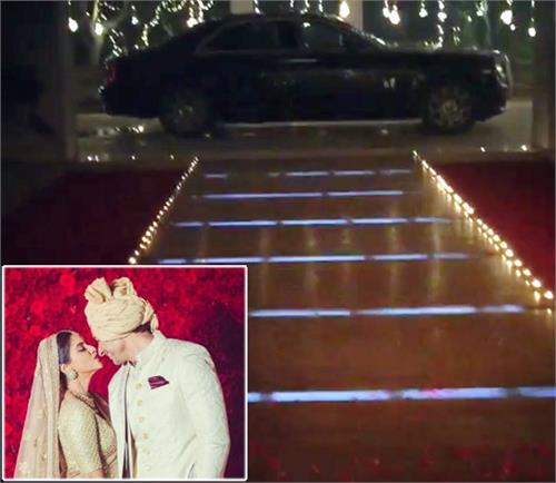 rahul sharma gave valentine surprize to asin