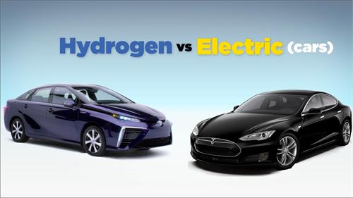 electric cars are beating hydrogen cars