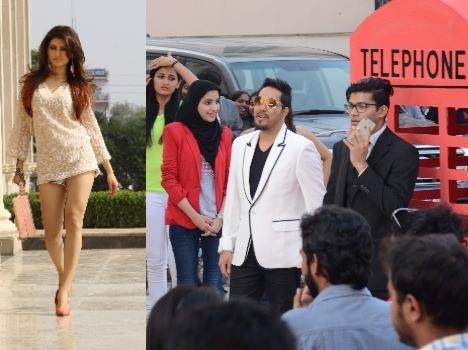 mika singh shoots new song with hot actress