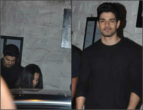 sooraj pancholi caught with mystery girl