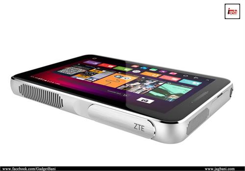 zte shows the spray plus range of smart projector in mwc 2016