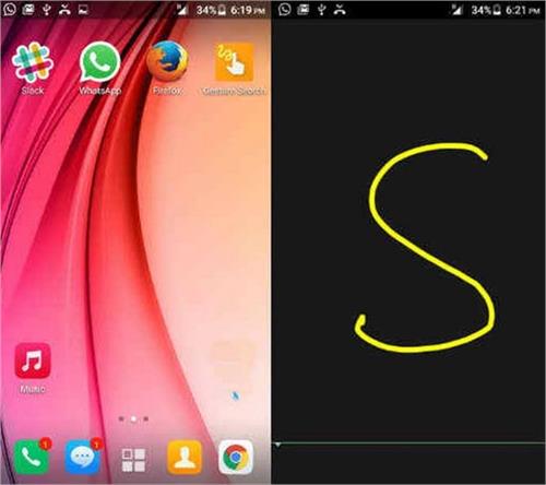smart gesture search google android phones smartphones apps