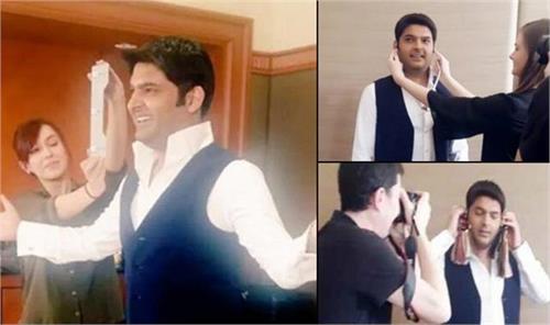 no wax statue of kapil sharma at madamme tussauds