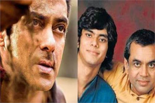 paresh rawal s son aniruddh working in salman khan s  sultan 