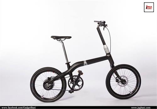 developed new foldable city bicycle