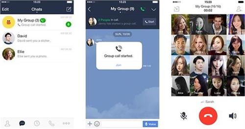 line introduces new group calls for up to 200 people