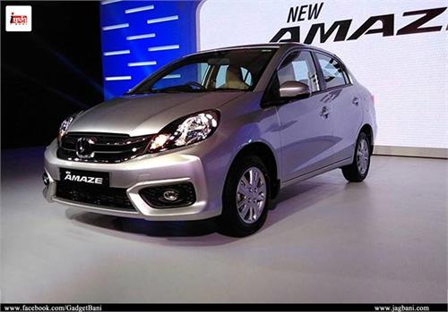 honda amaze company compact sedan