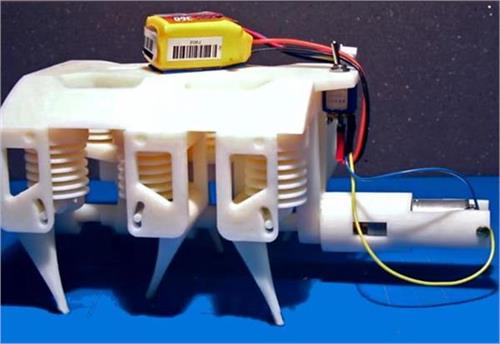 robot created with the help of 3d technology