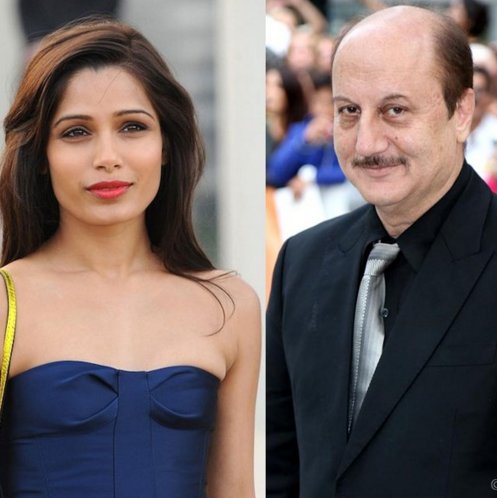 anupam kher freida pinto to feature in a film on sex trafficking