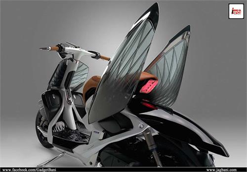 this scooter has wings but didn t fly