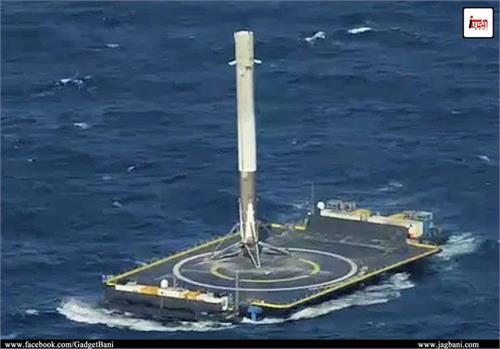 spacex successfully lands its rocket on a floating drone ship
