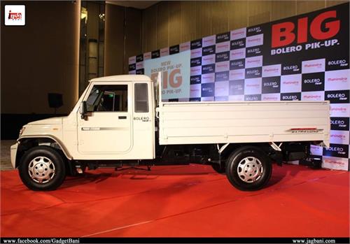 mahindra launches new big bolero pickup truck