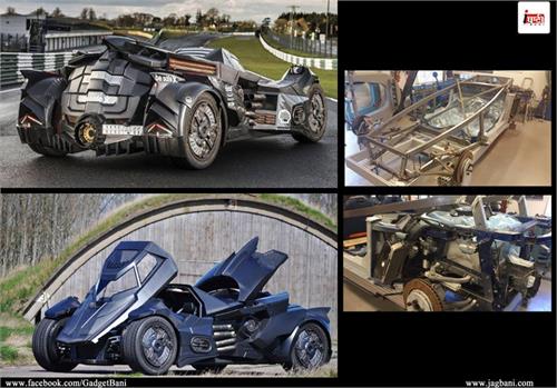 wonderful batmobile made by breaking laimboragini