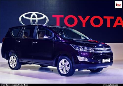 toyota innova christa digital display brake assist