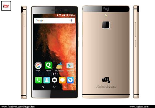 micromax canvas 6 with fingerprint scanner launched at rs 13999