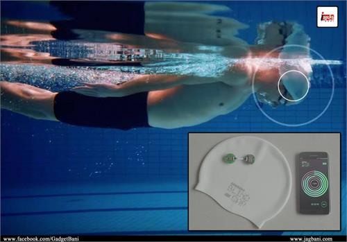 blind cap is specially made for paralympic swimmers