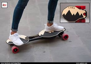 this electriclongboards is a beautiful piece of technology