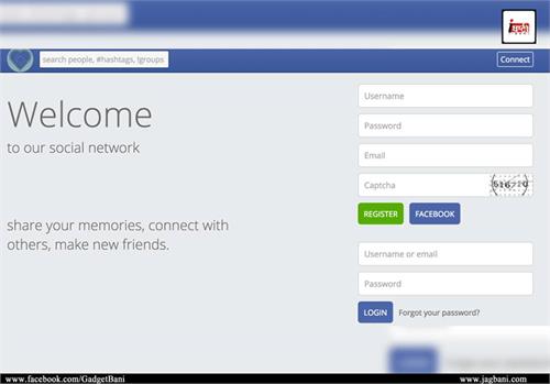 facebook clone starcon hacked website