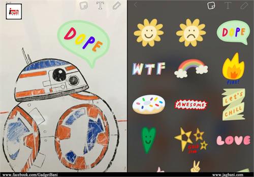 snapchat added more stickers for video and photos fun