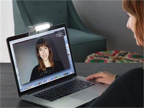 this chatlight canhelp you for video chat in dark