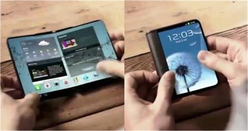 samsung foldable smartphone 4k display galaxy x