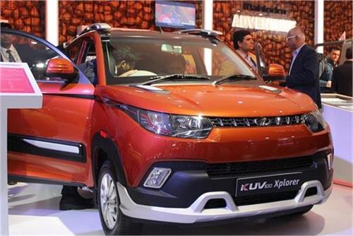 mahindra launches kuv 100 explorer kit in india