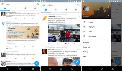 twitter for new android app comes with attractive features