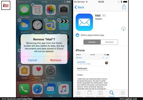 user can not uninstall to any app in ios 10