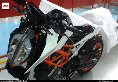 2017 ktm duke 390 spotted
