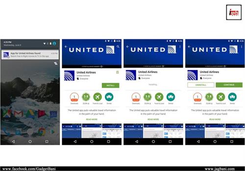 android will suggest the apps according to location