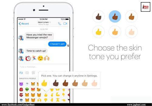 facebook messenger emojis women android