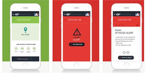 french government launches app as a security alert