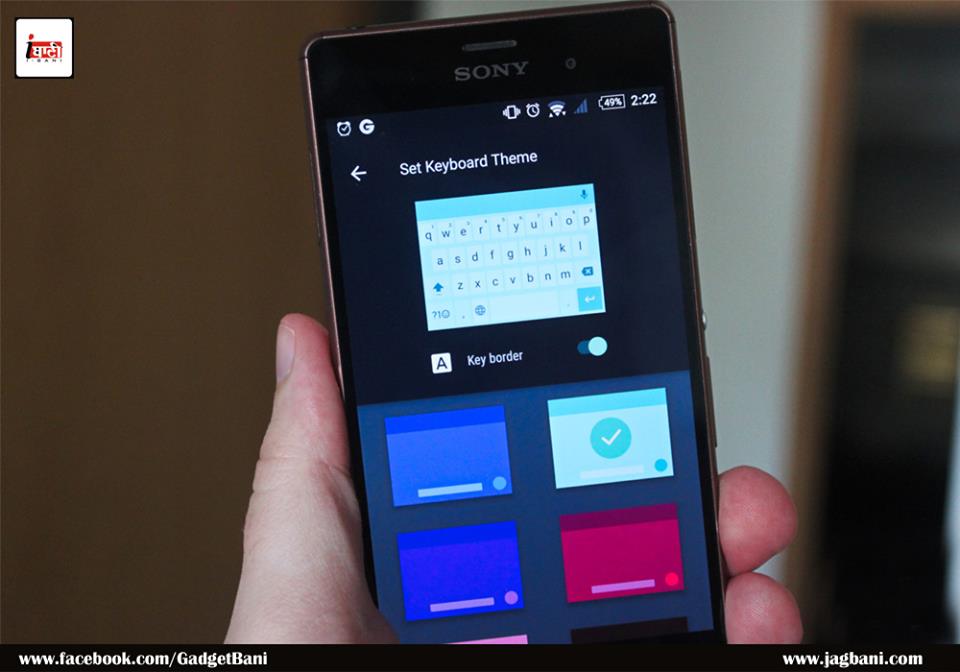 google keyboard going to add colorful themes option and more